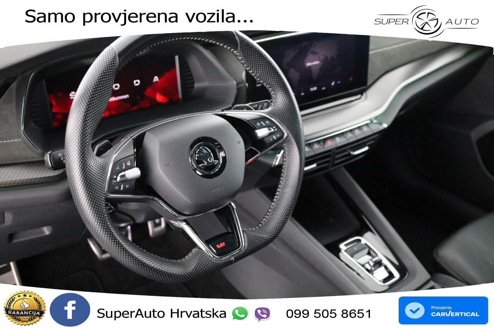 Škoda Octavia Combi RS 2.0 TDI (200 KS) DSG LED+GR SJED+ACC