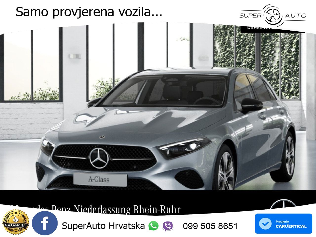 Mercedes-Benz A 200 7G-DCT LED+GR SJED+ACC