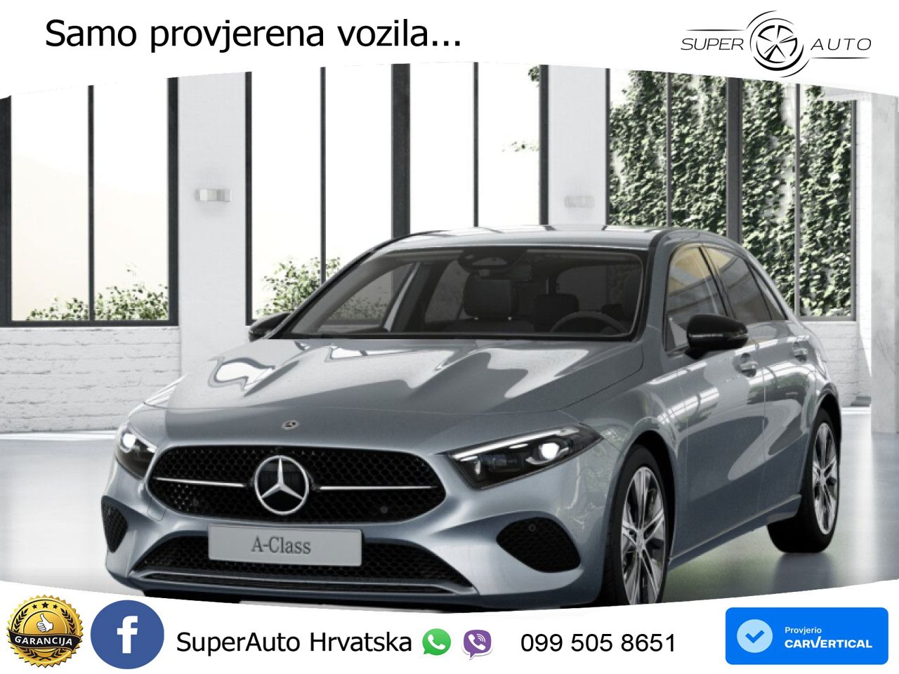 Mercedes-Benz A 200 7G-DCT LED+GR SJED+ACC