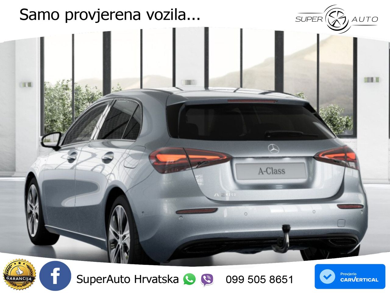Mercedes-Benz A 200 7G-DCT LED+GR SJED+ACC