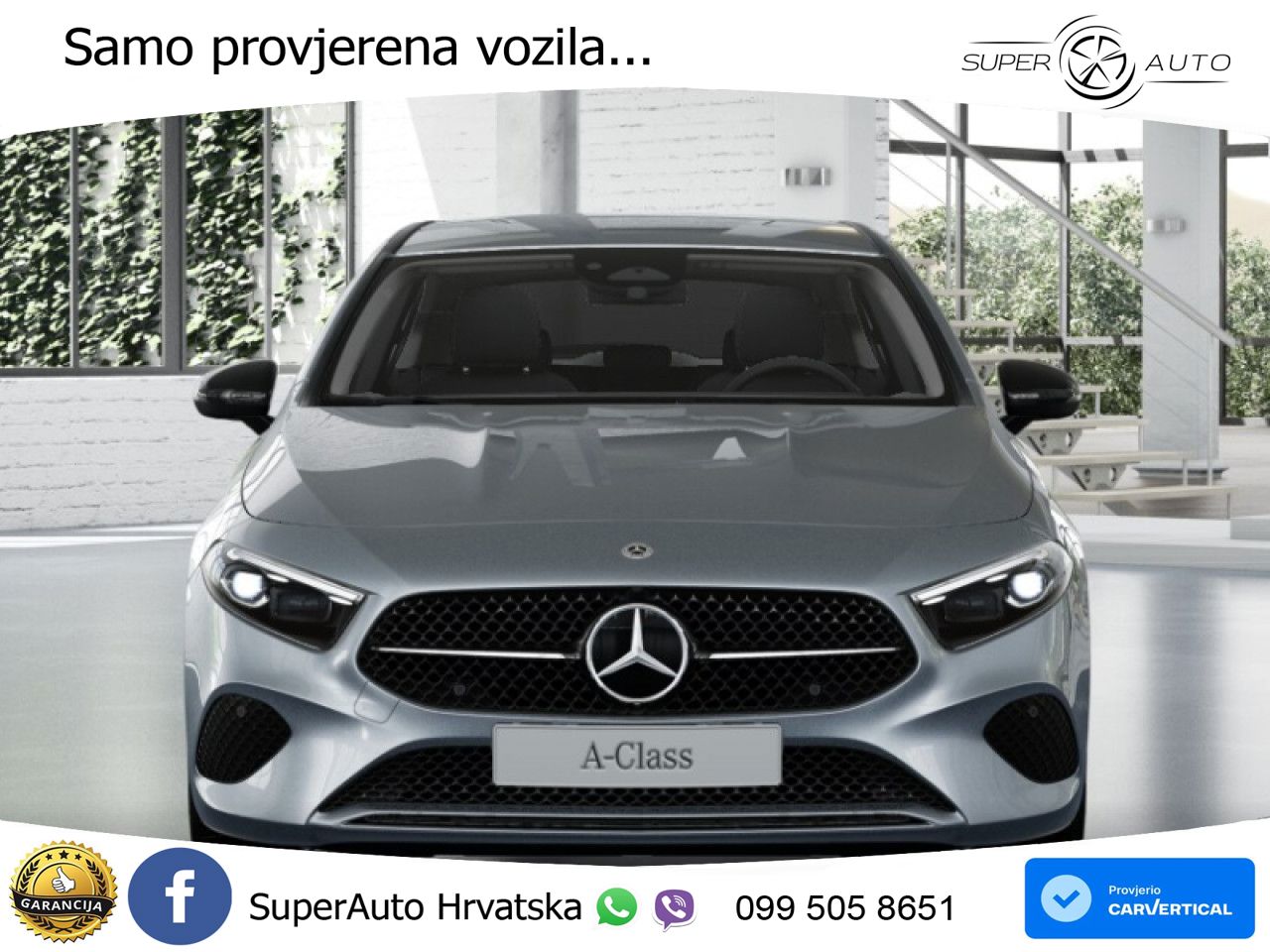 Mercedes-Benz A 200 7G-DCT LED+GR SJED+ACC