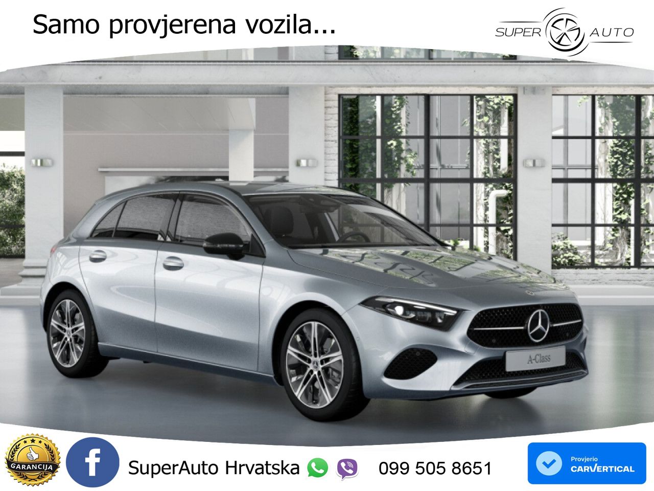 Mercedes-Benz A 200 7G-DCT LED+GR SJED+ACC