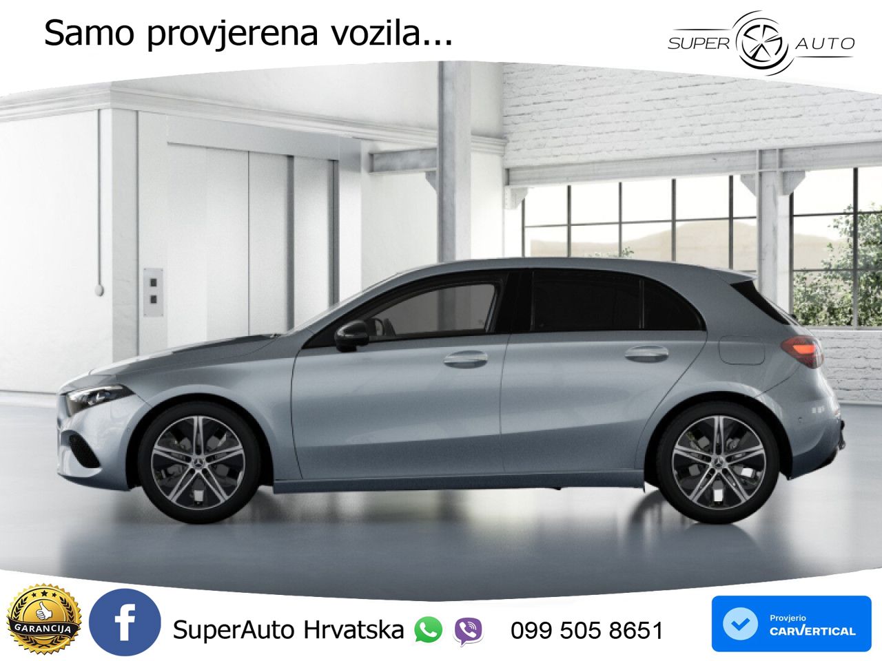 Mercedes-Benz A 200 7G-DCT LED+GR SJED+ACC