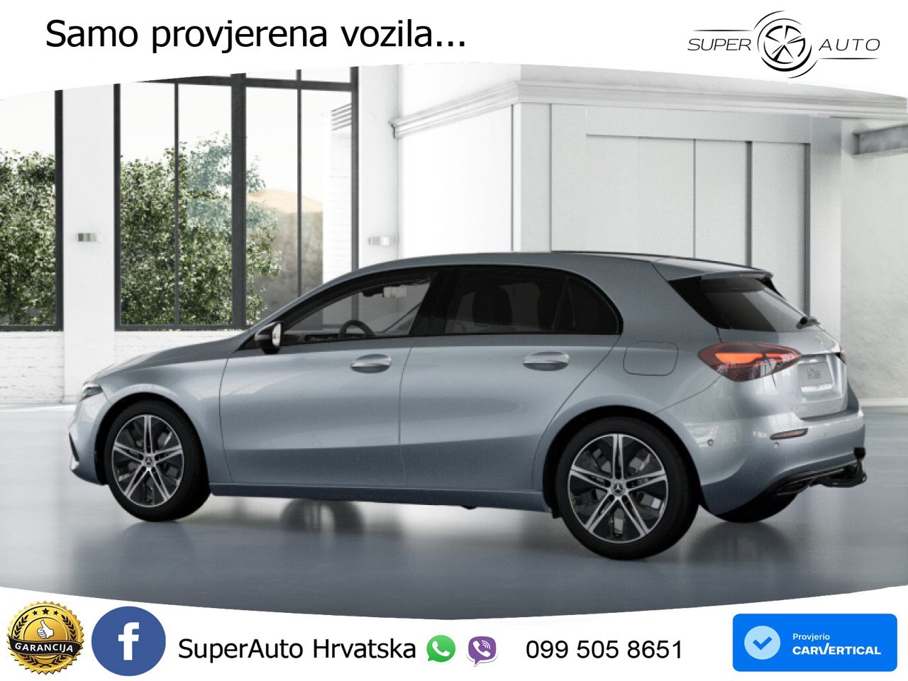 Mercedes-Benz A 200 7G-DCT LED+GR SJED+ACC