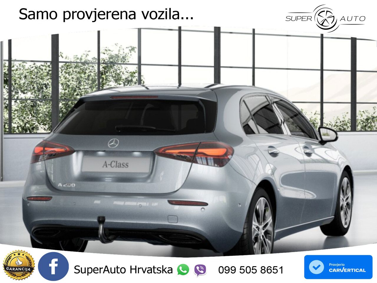 Mercedes-Benz A 200 7G-DCT LED+GR SJED+ACC
