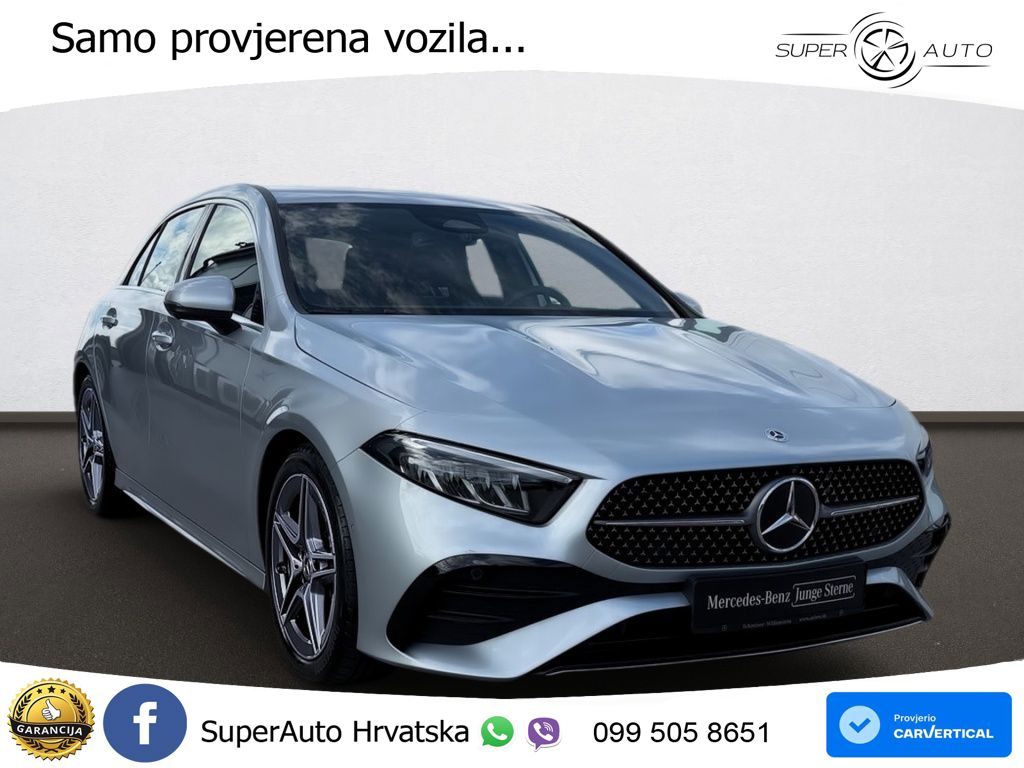 Mercedes-Benz A 200d 8G-DCT AMG LED+GR SJED+ACC