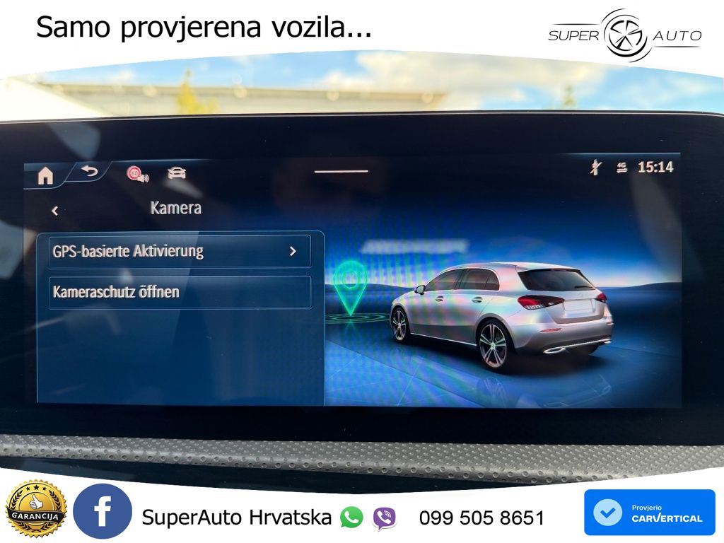 Mercedes-Benz A 200d 8G-DCT AMG LED+GR SJED+ACC
