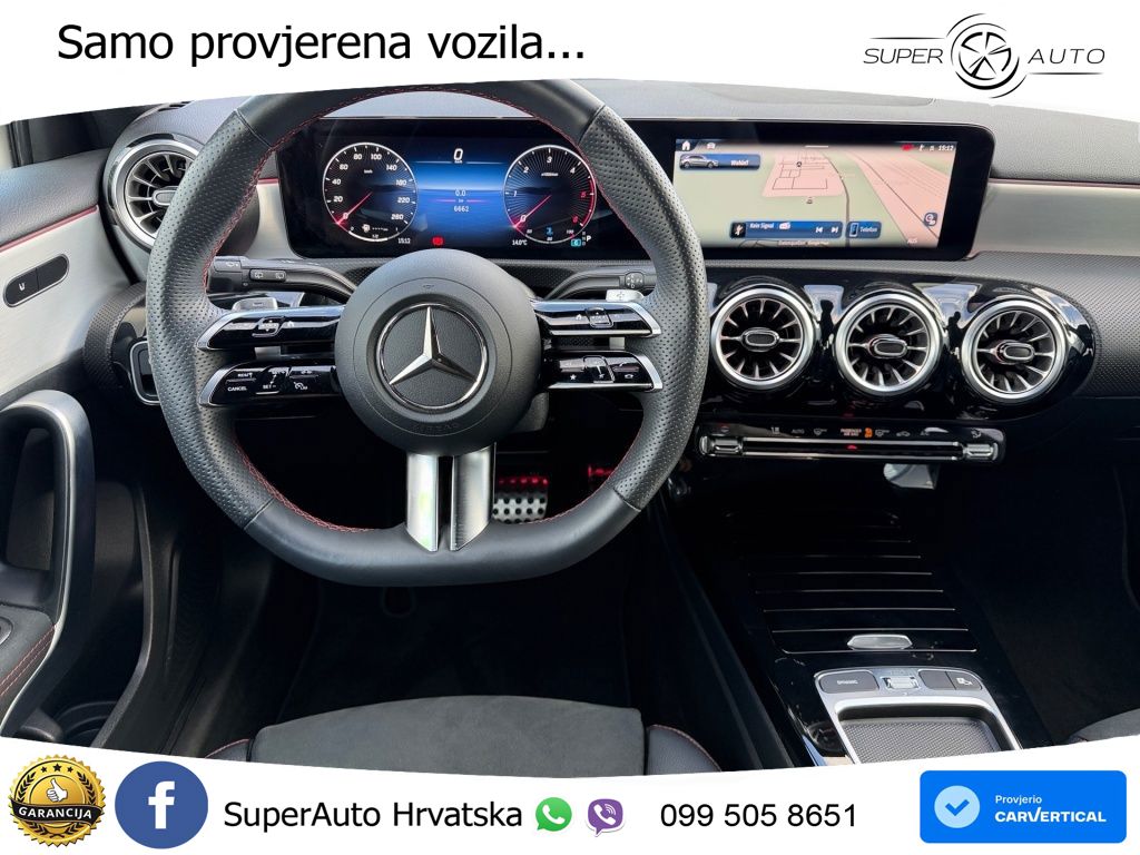 Mercedes-Benz A 200d 8G-DCT AMG LED+GR SJED+ACC