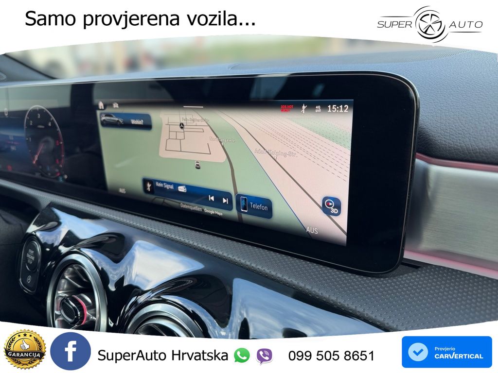 Mercedes-Benz A 200d 8G-DCT AMG LED+GR SJED+ACC