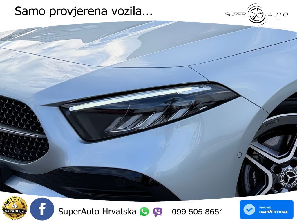 Mercedes-Benz A 200d 8G-DCT AMG LED+GR SJED+ACC