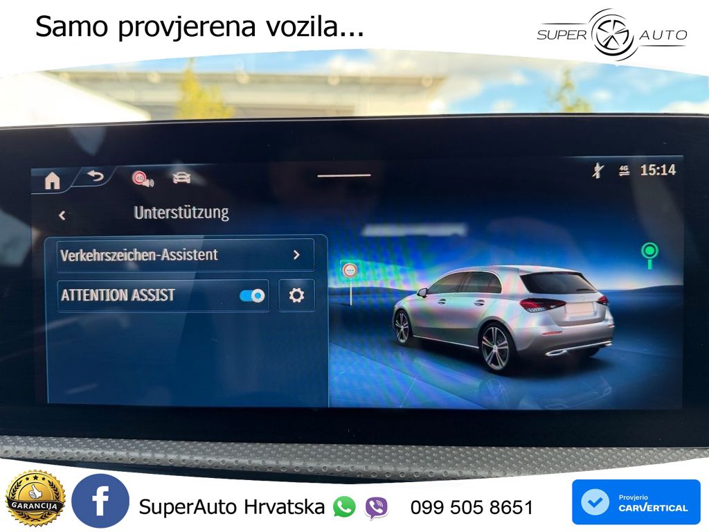 Mercedes-Benz A 200d 8G-DCT AMG LED+GR SJED+ACC