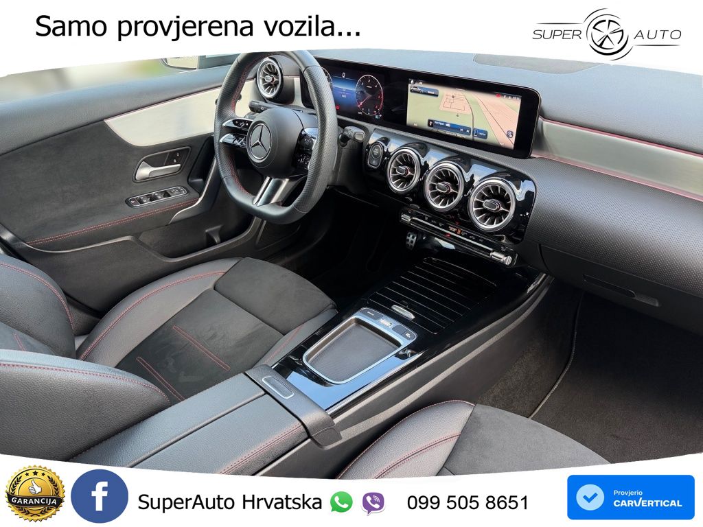 Mercedes-Benz A 200d 8G-DCT AMG LED+GR SJED+ACC