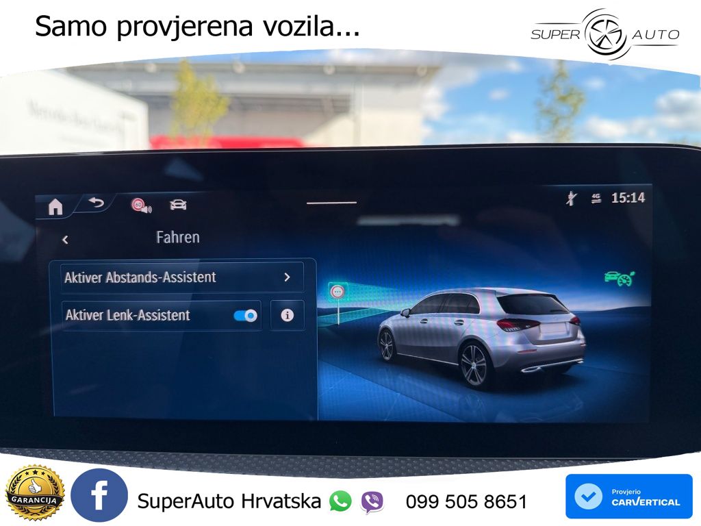 Mercedes-Benz A 200d 8G-DCT AMG LED+GR SJED+ACC