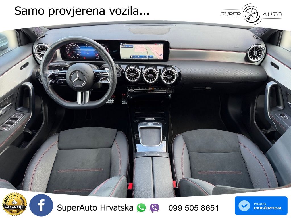 Mercedes-Benz A 200d 8G-DCT AMG LED+GR SJED+ACC