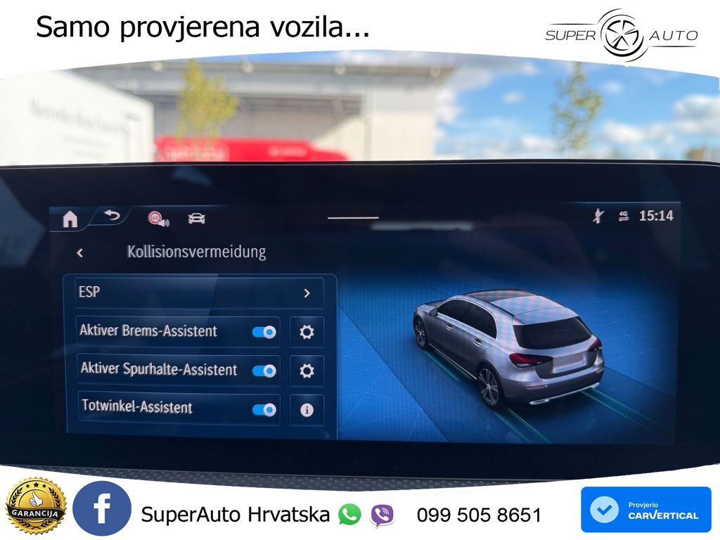 Mercedes-Benz A 200d 8G-DCT AMG LED+GR SJED+ACC
