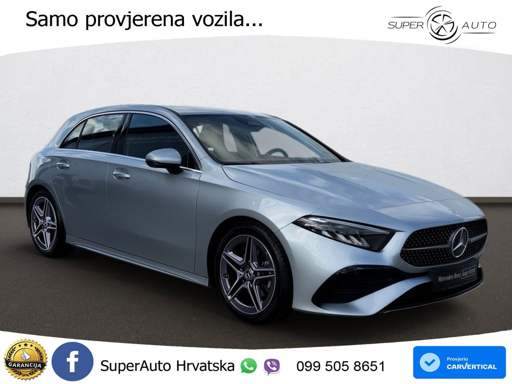 Mercedes-Benz A 200d 8G-DCT AMG LED+GR SJED+ACC