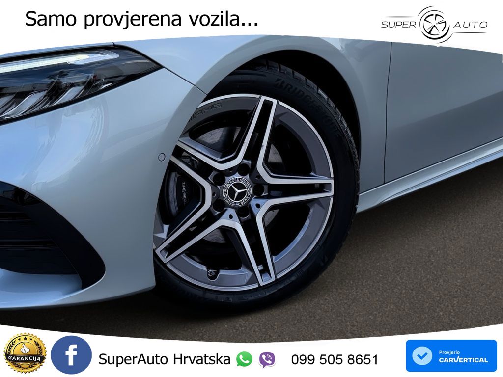 Mercedes-Benz A 200d 8G-DCT AMG LED+GR SJED+ACC