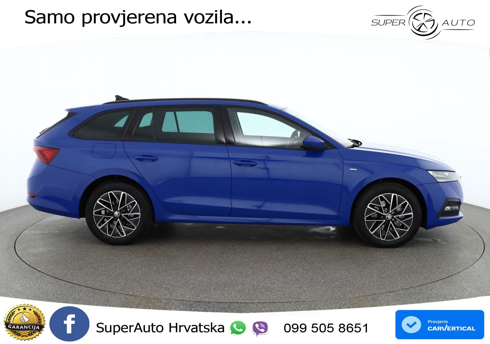 Škoda Octavia Combi 2.0 TDI (150 KS) 4x4 DSG LED+GR SJED+ACC