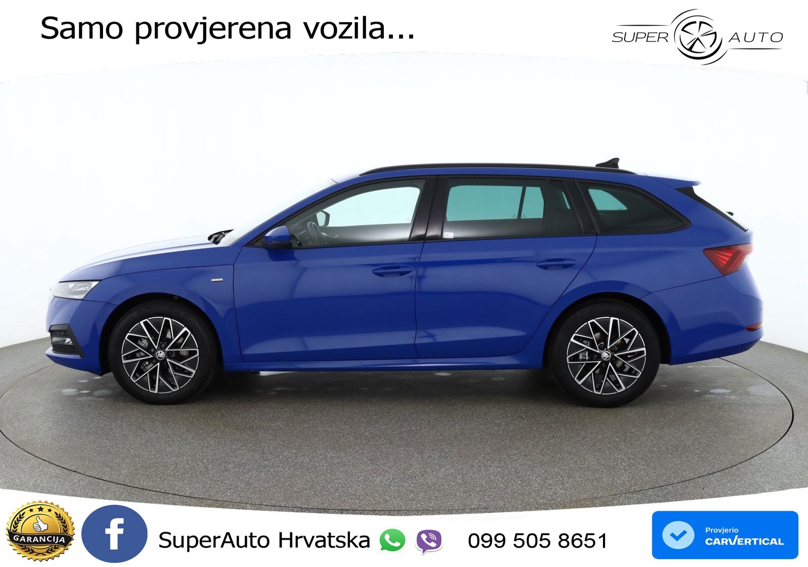Škoda Octavia Combi 2.0 TDI (150 KS) 4x4 DSG LED+GR SJED+ACC