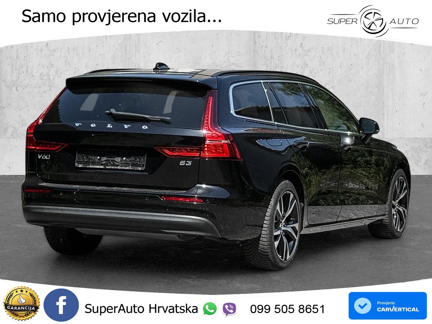 Volvo V60 2.0 B3 DCT LED+GR SJED+ACC