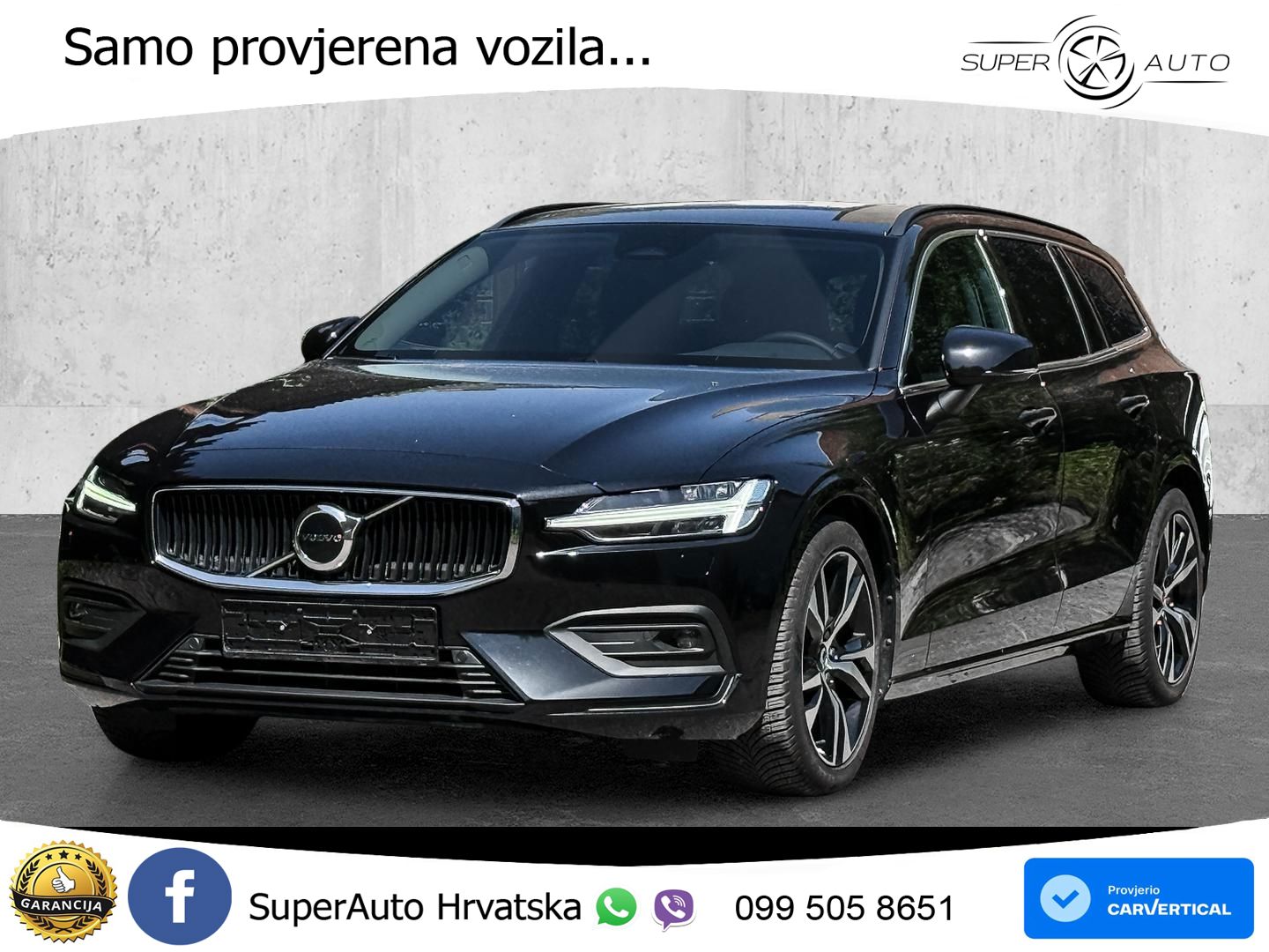 Volvo V60 2.0 B3 DCT LED+GR SJED+ACC