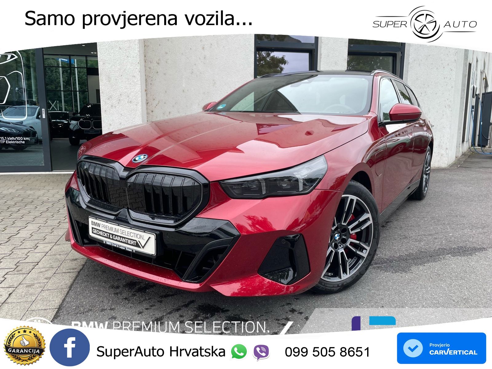 BMW 550e Touring (489 KS) xDrive Steptronic M Sport ACC+HEAD+4xGR SJED+360+PANO