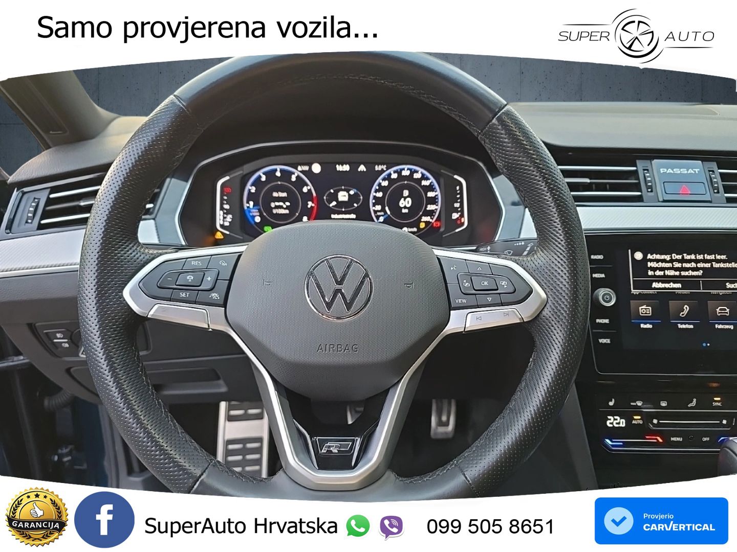 Volkswagen Passat Variant 2.0 TSI OPF (280 KS) 4MOTION DSG R-Line MATRIX+GR SJED+KAM