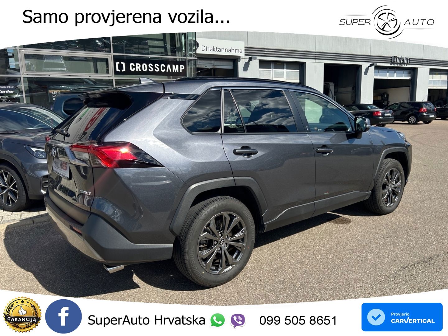 Toyota RAV4 2.5 (222 KS) Hybrid E-Four e-CVT LED+GR SJED+ACC