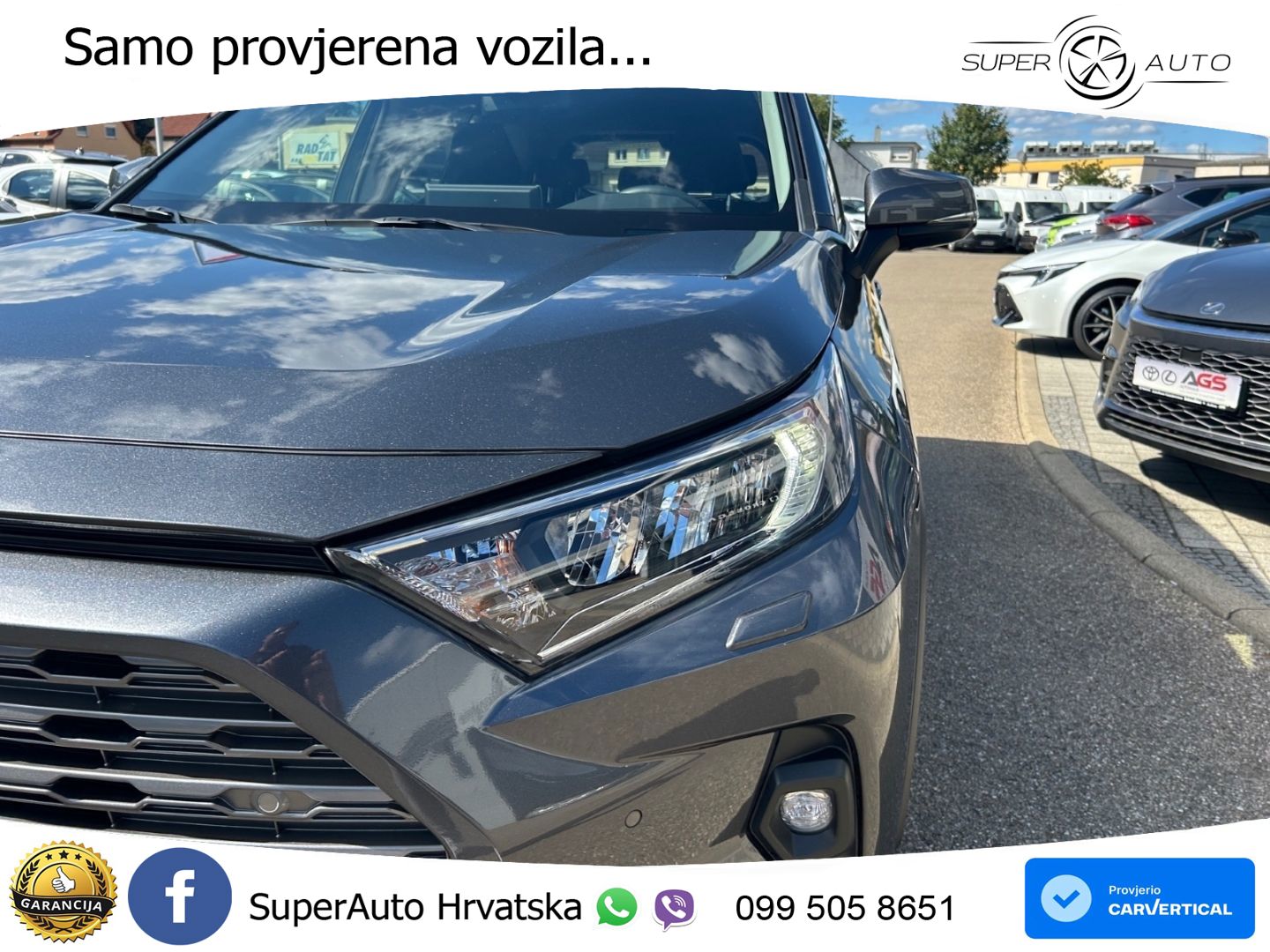 Toyota RAV4 2.5 (222 KS) Hybrid E-Four e-CVT LED+GR SJED+ACC