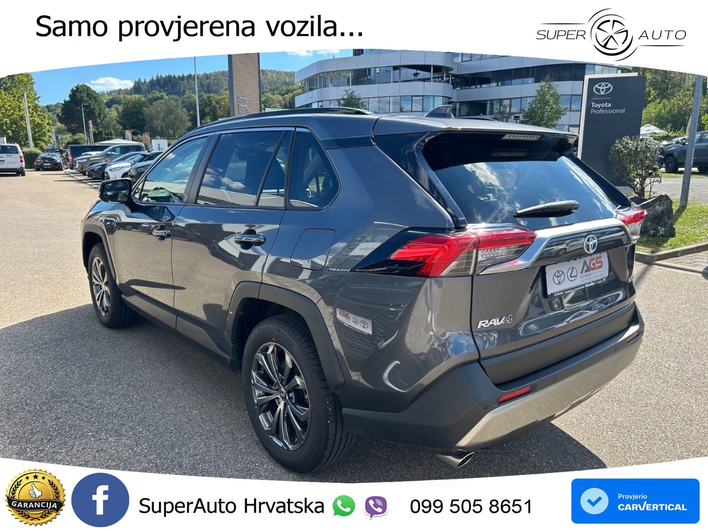 Toyota RAV4 2.5 (222 KS) Hybrid E-Four e-CVT LED+GR SJED+ACC