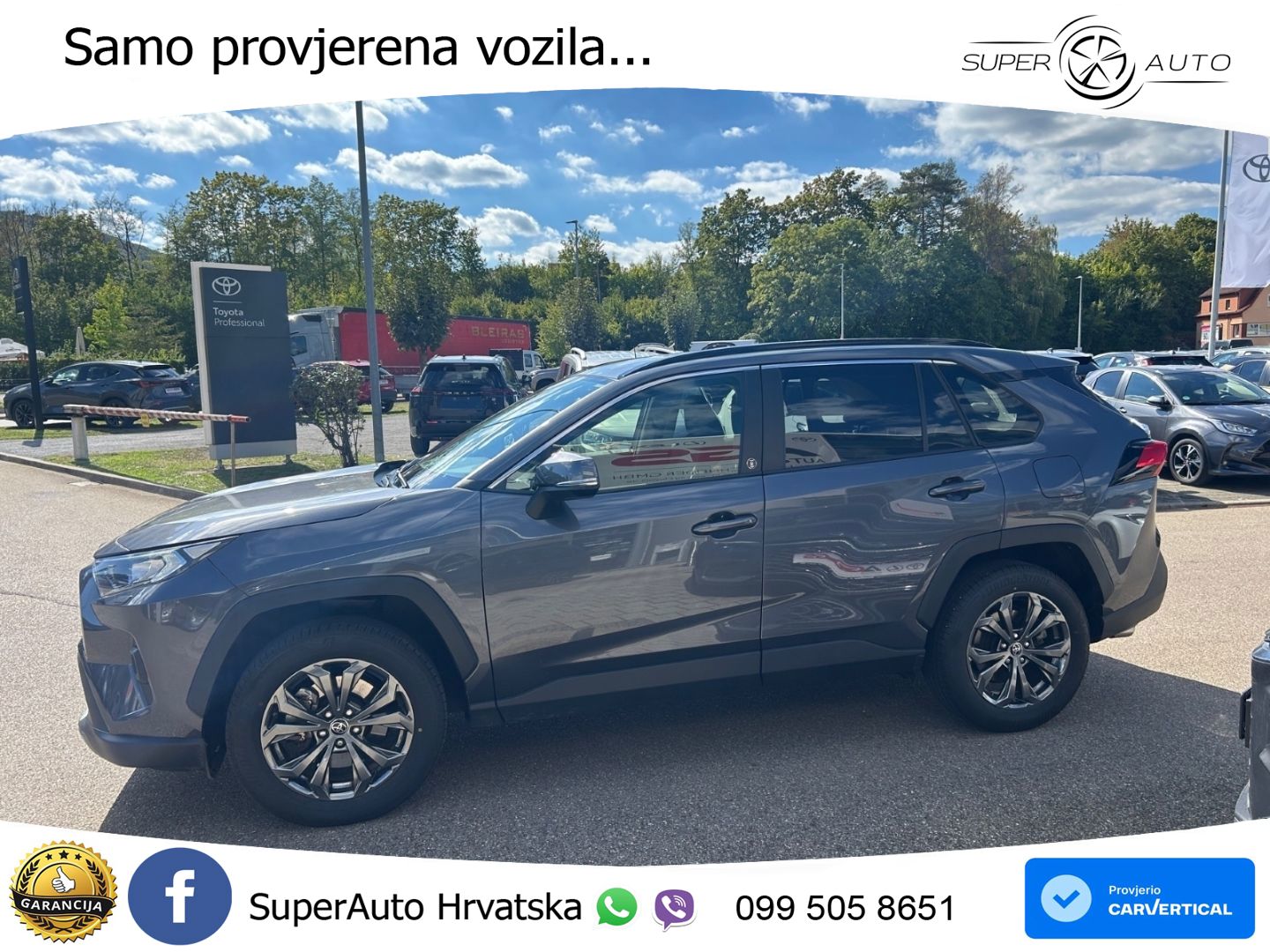 Toyota RAV4 2.5 (222 KS) Hybrid E-Four e-CVT LED+GR SJED+ACC