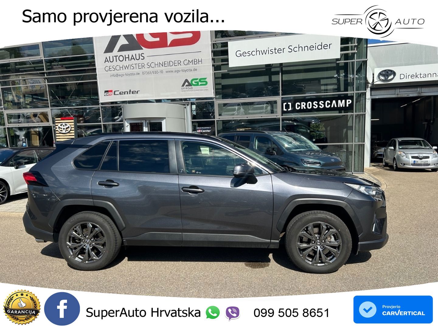 Toyota RAV4 2.5 (222 KS) Hybrid E-Four e-CVT LED+GR SJED+ACC