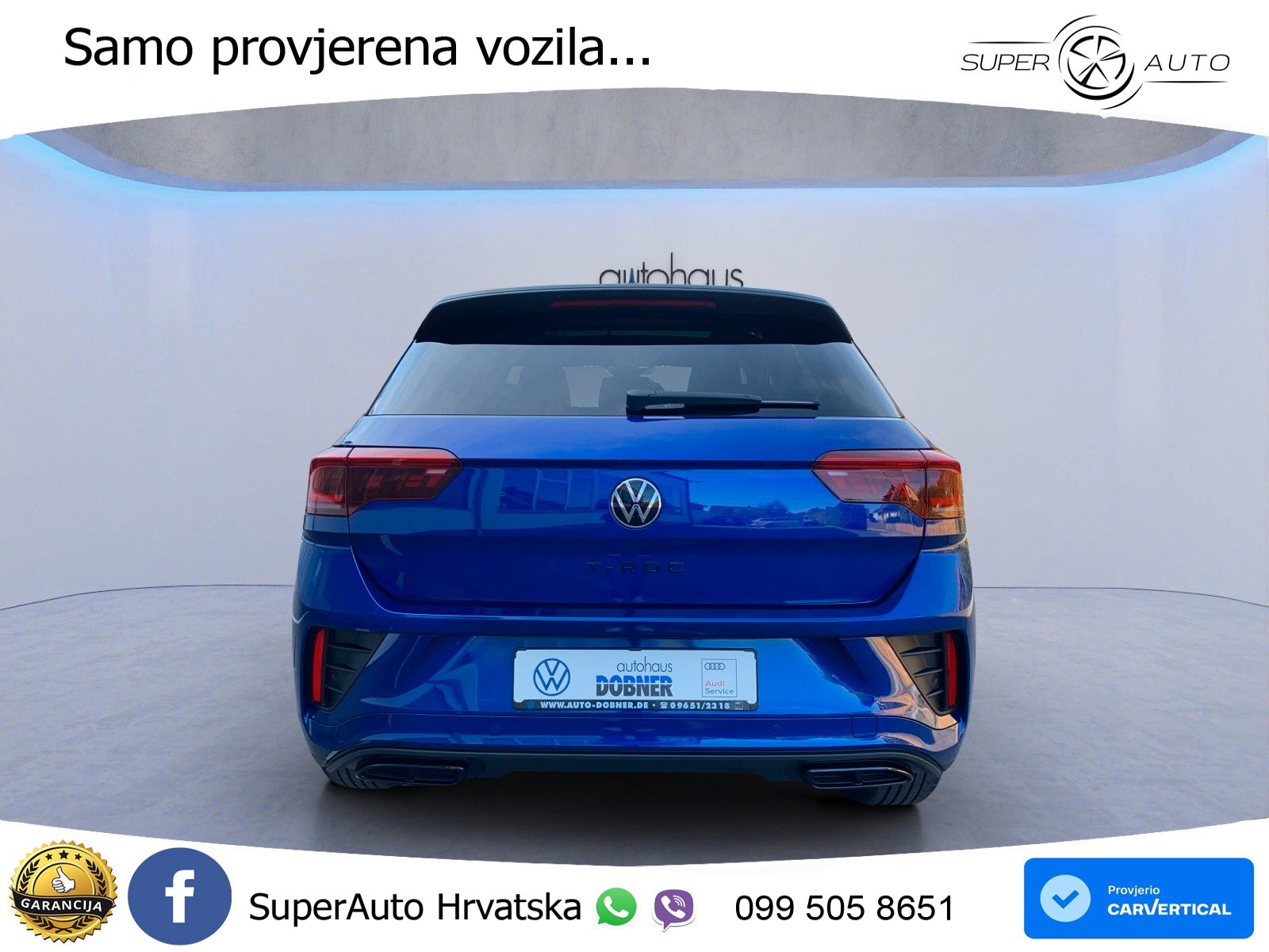 Volkswagen T-Roc 1.5 TSI (150 KS) DSG LED+GR SJED+ACC