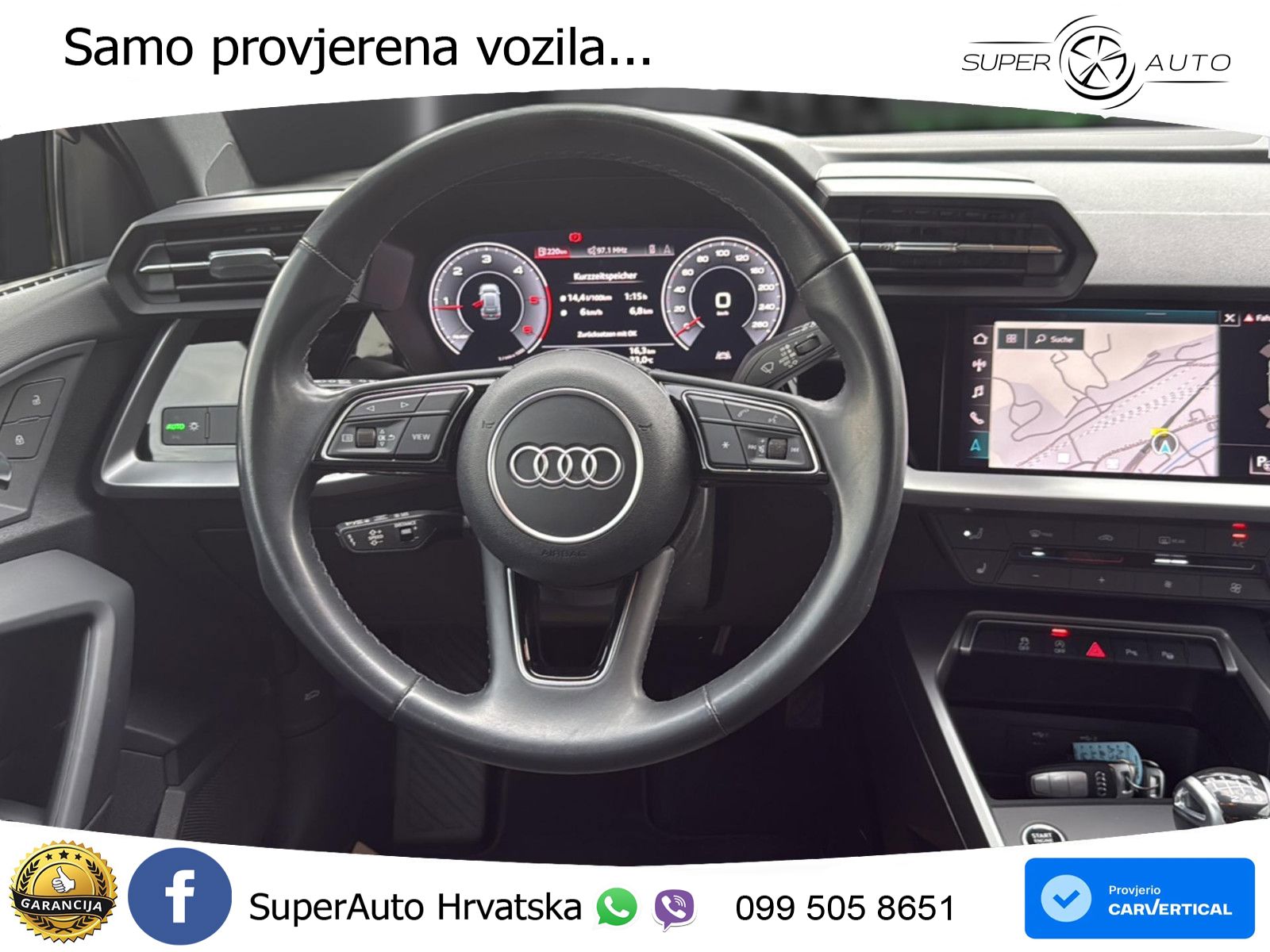 Audi A3 30 TDI (116 KS) LED+GR SJED+ACC