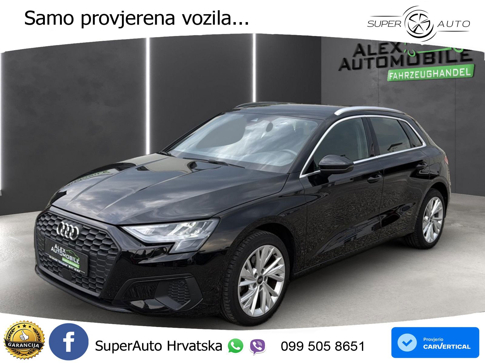 Audi A3 30 TDI (116 KS) LED+GR SJED+ACC