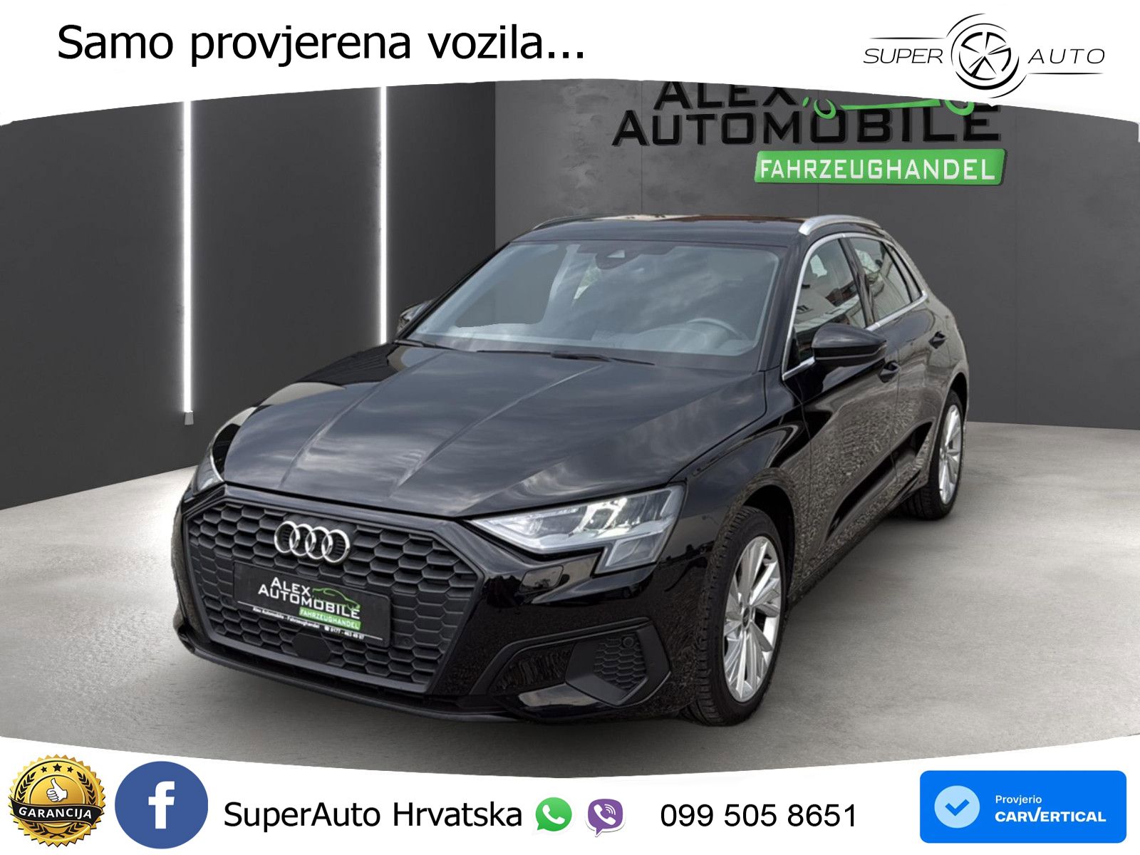Audi A3 30 TDI (116 KS) LED+GR SJED+ACC