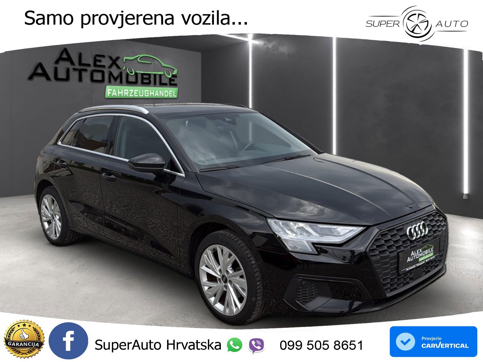 Audi A3 30 TDI (116 KS) LED+GR SJED+ACC