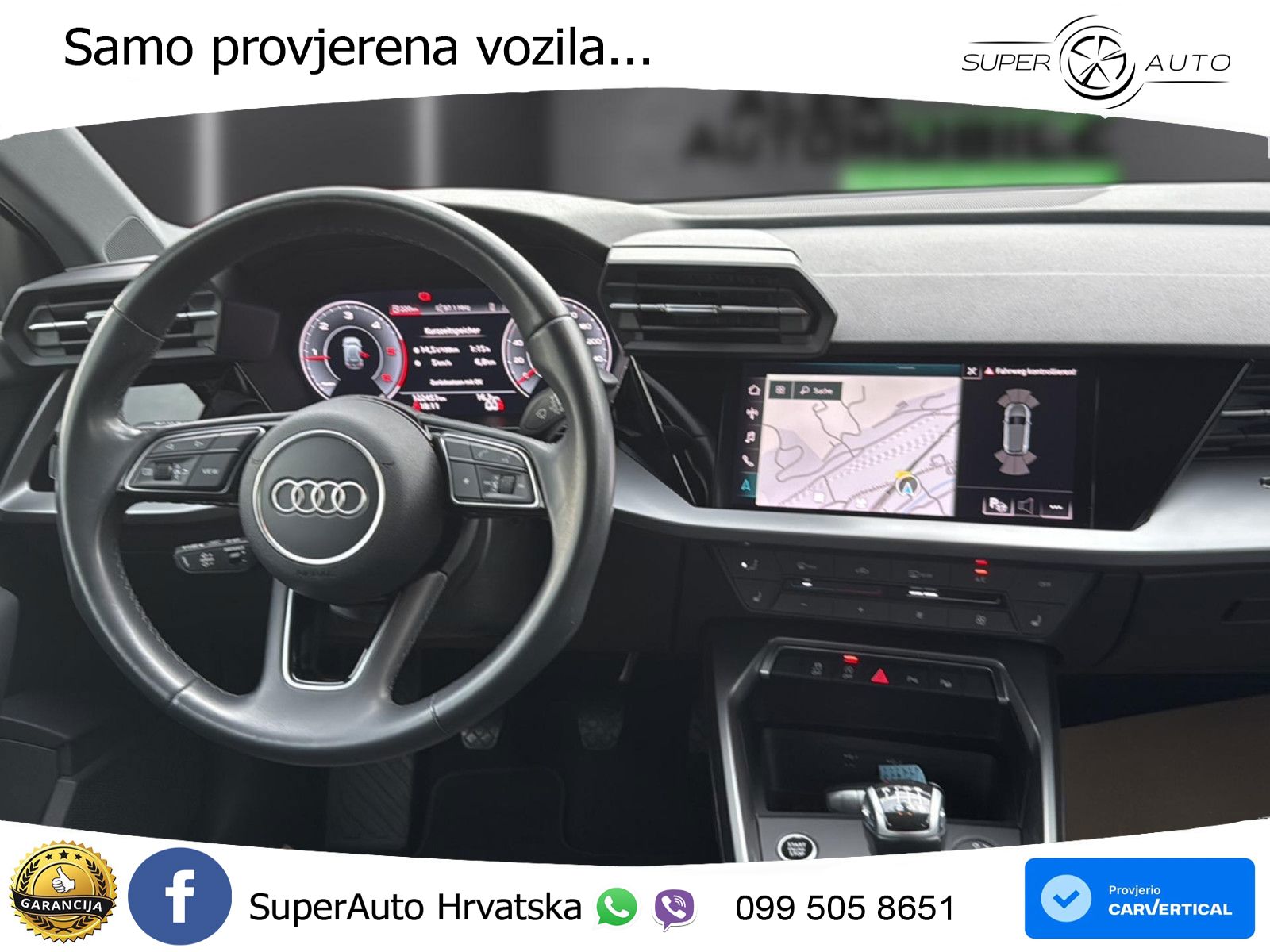 Audi A3 30 TDI (116 KS) LED+GR SJED+ACC