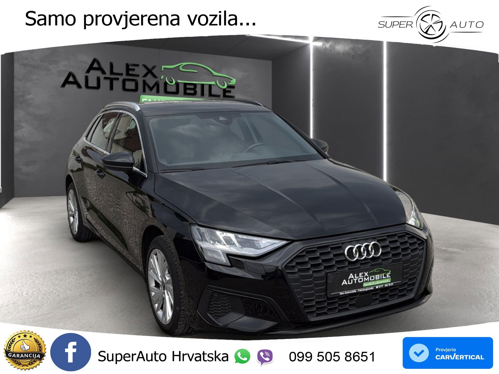 Audi A3 30 TDI (116 KS) LED+GR SJED+ACC