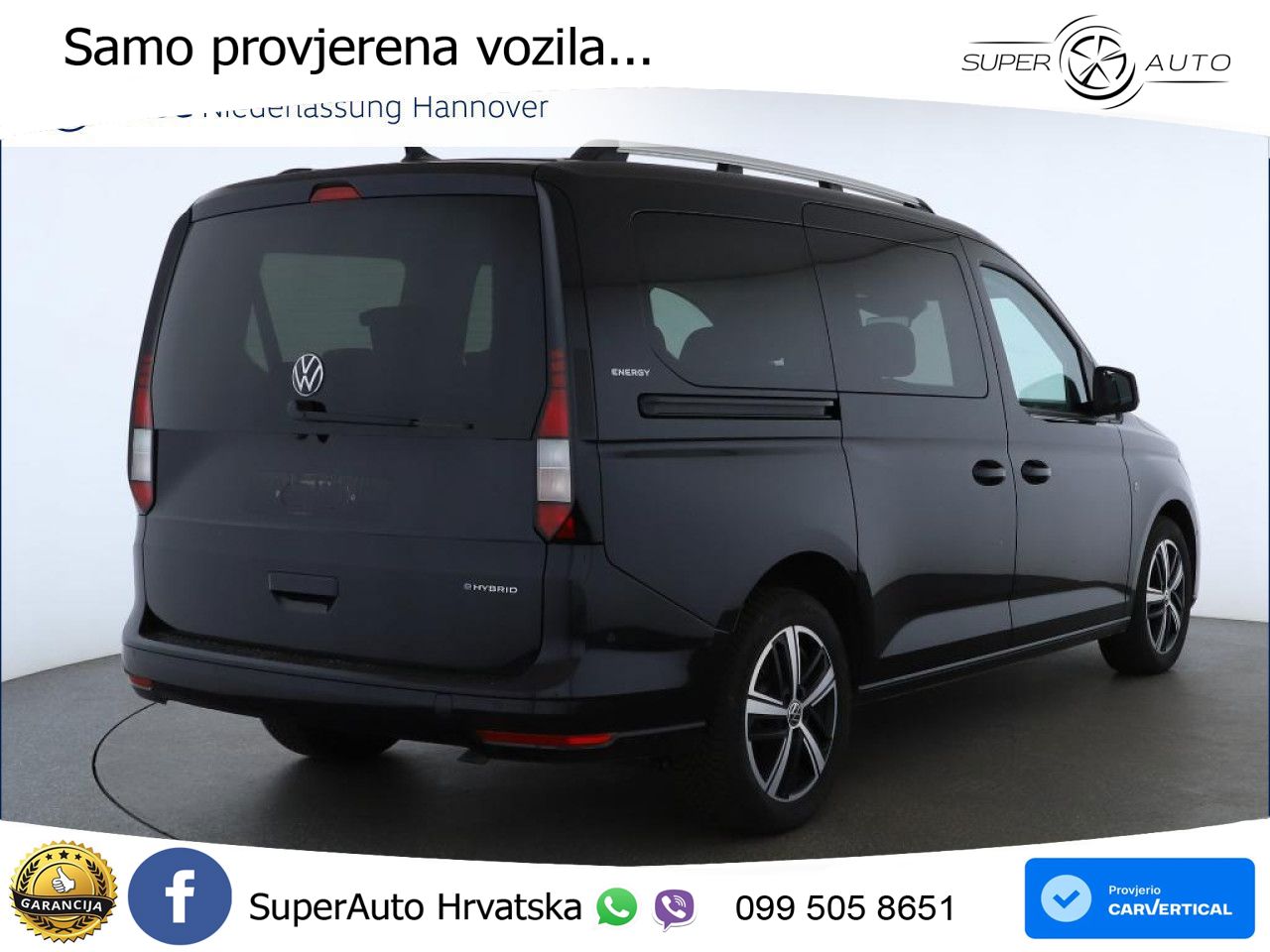 Volkswagen Caddy ENERGY Navi Klima Travel-Assist Kamera 116 KS