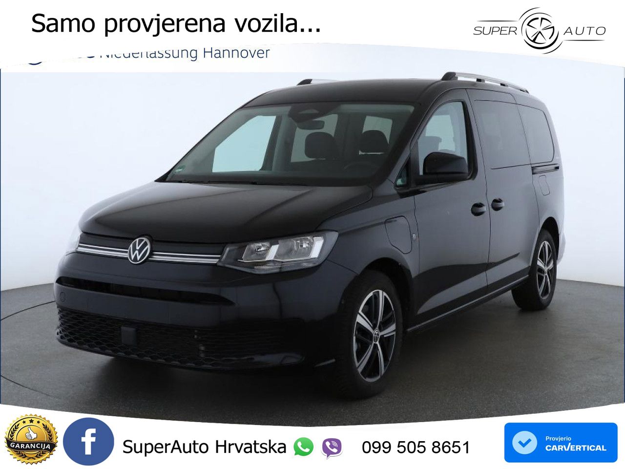 Volkswagen Caddy ENERGY Navi Klima Travel-Assist Kamera 116 KS