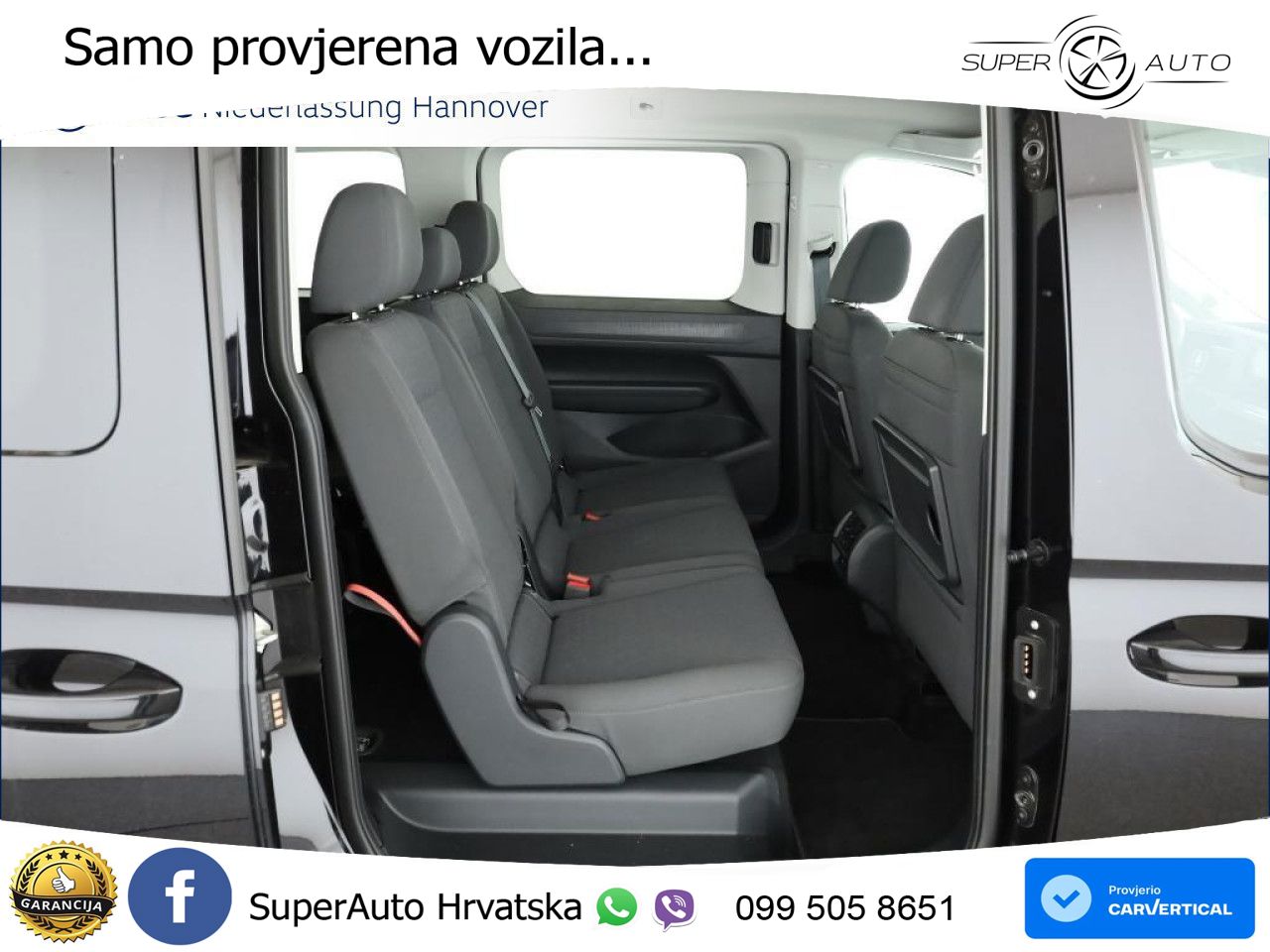 Volkswagen Caddy ENERGY Navi Klima Travel-Assist Kamera 116 KS