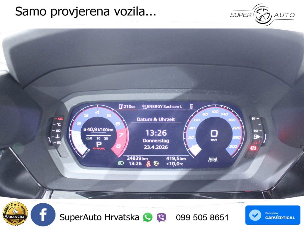 Audi S3 2.0 TFSI (310 KS) quattro S tronic MATRIX+GR SJED+KAM