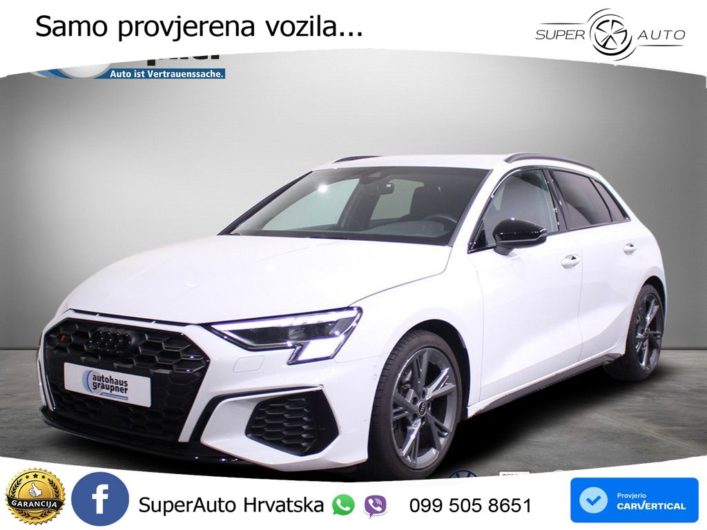 Audi S3 2.0 TFSI (310 KS) quattro S tronic MATRIX+GR SJED+KAM