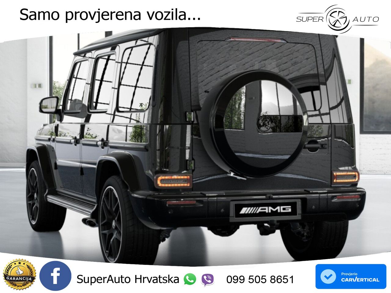 Mercedes AMG G 63 Long V8 (585 KS) 4MATIC 9G-TRONIC AMG SPEEDSHIFT TCT