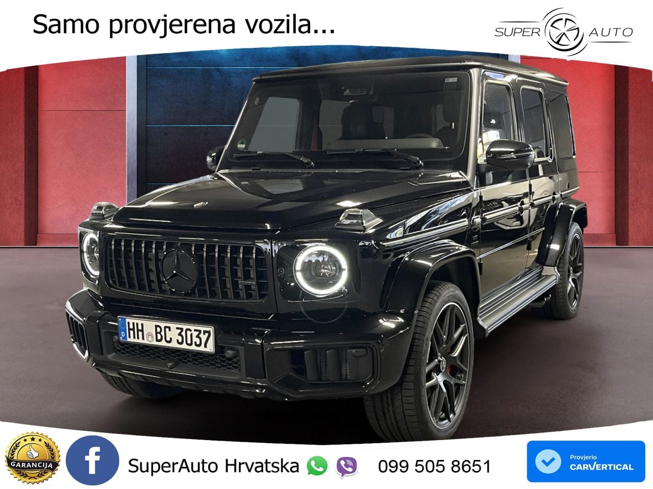 Mercedes AMG G 63 Long V8 (585 KS) 4MATIC 9G-TRONIC AMG SPEEDSHIFT TCT