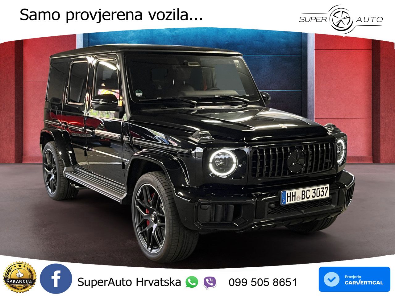 Mercedes AMG G 63 Long V8 (585 KS) 4MATIC 9G-TRONIC AMG SPEEDSHIFT TCT