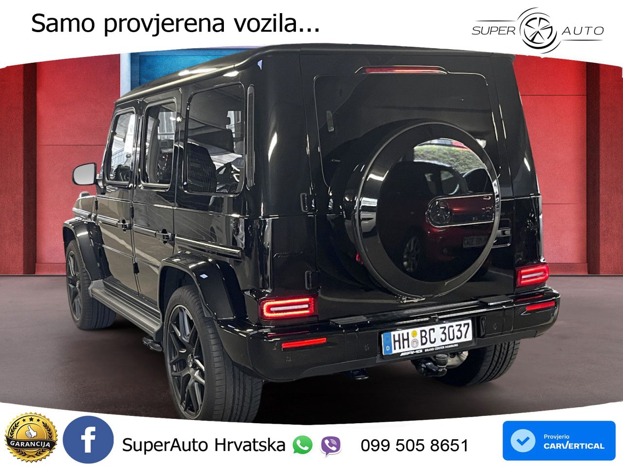 Mercedes AMG G 63 Long V8 (585 KS) 4MATIC 9G-TRONIC AMG SPEEDSHIFT TCT