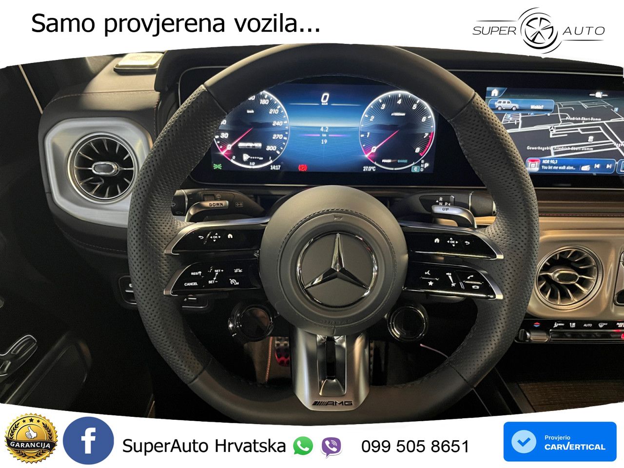 Mercedes AMG G 63 Long V8 (585 KS) 4MATIC 9G-TRONIC AMG SPEEDSHIFT TCT