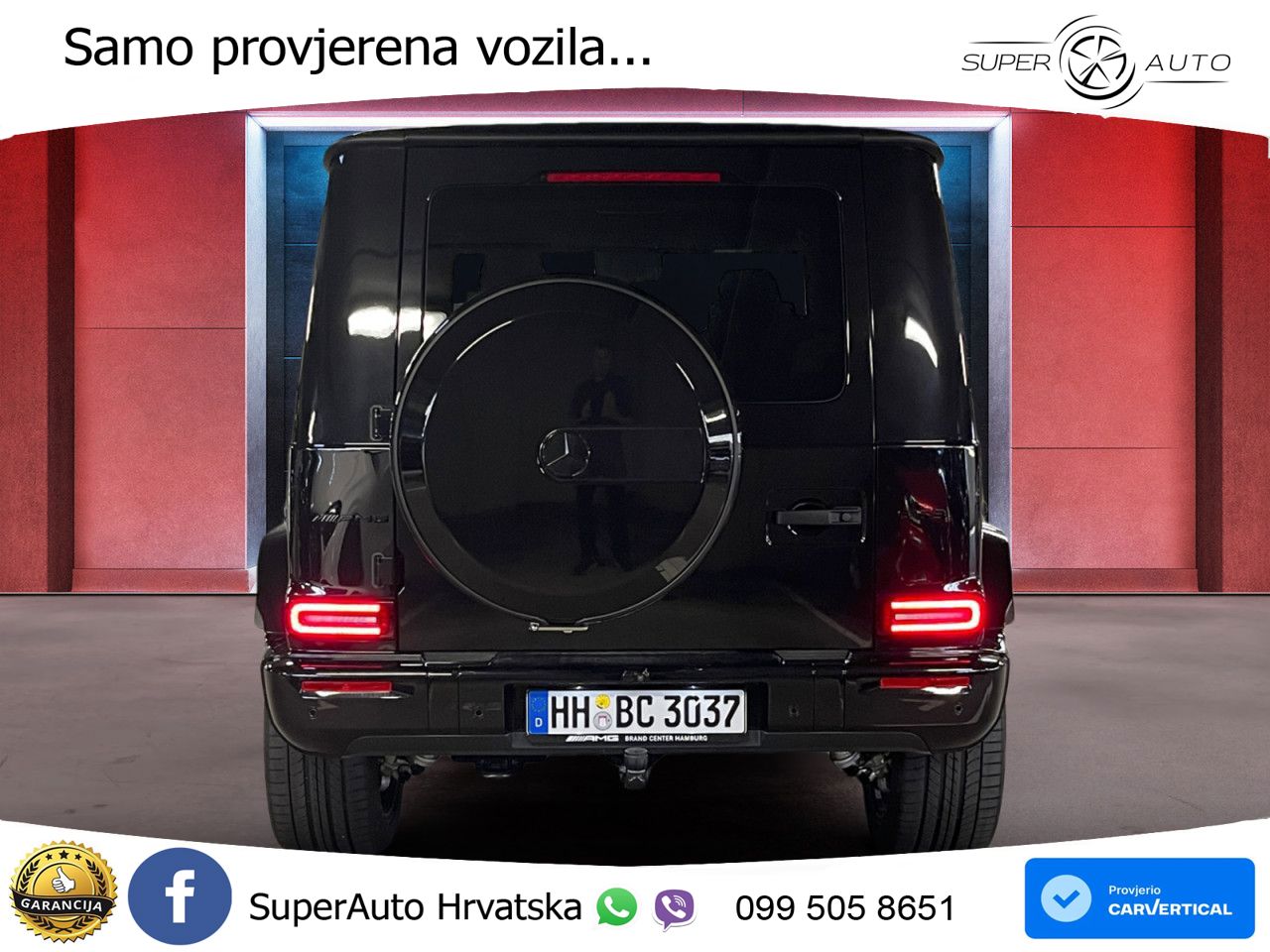 Mercedes AMG G 63 Long V8 (585 KS) 4MATIC 9G-TRONIC AMG SPEEDSHIFT TCT
